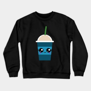 Kawaii Iced Coffee Crewneck Sweatshirt